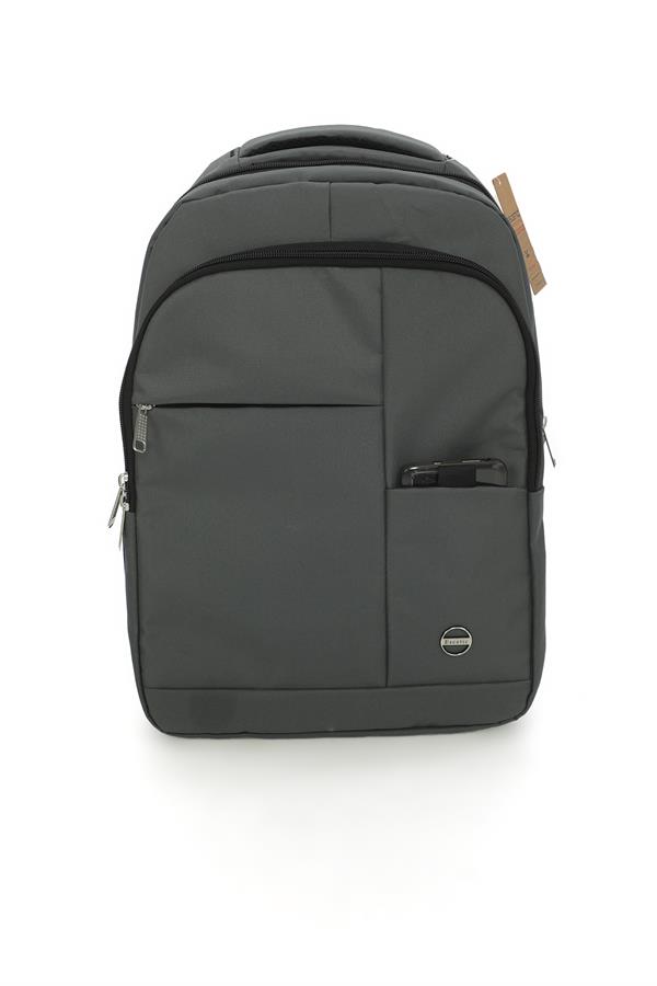 Escetic Spor Gri Sırt Çantası Okul Tatil Kamp Seyahat Dağcılık Çanta C5007