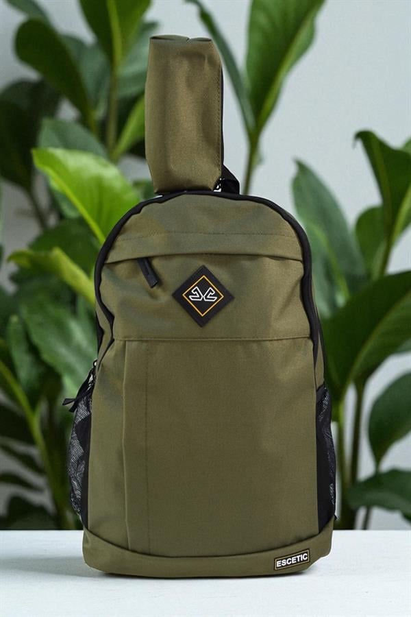 Escetic Spor Haki Sırt Çantası Okul Tatil Kamp Seyahat Dağcılık Çanta C5000