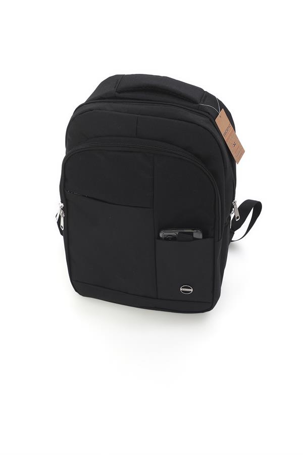 Escetic Spor Siyah Sırt Çantası Okul Tatil Kamp Seyahat Dağcılık Çanta C5007