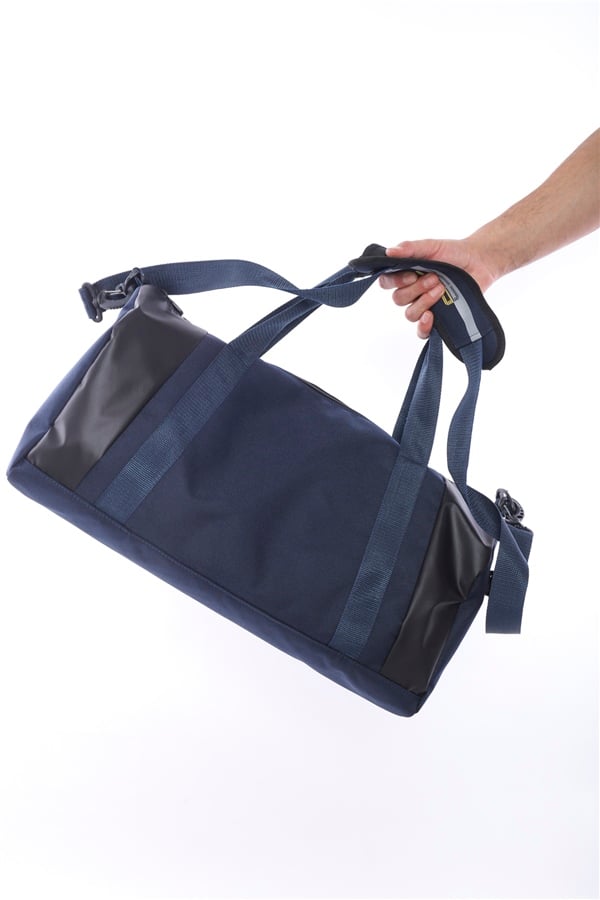 Escetic Lacivert Unisex Su Geçirmez Omuz Askılı Spor Fitness Seyahat Çanta C5005