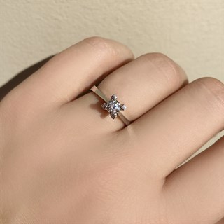 0.30 Karat GIA Sertifikalı Tektaş Pırlanta Yüzük D Renk