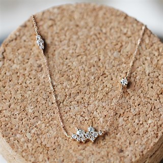 0.50 Karat Pırlanta Kolye