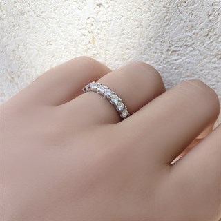 0.65 Karat Yarım Tur Pırlanta Yüzük 14K