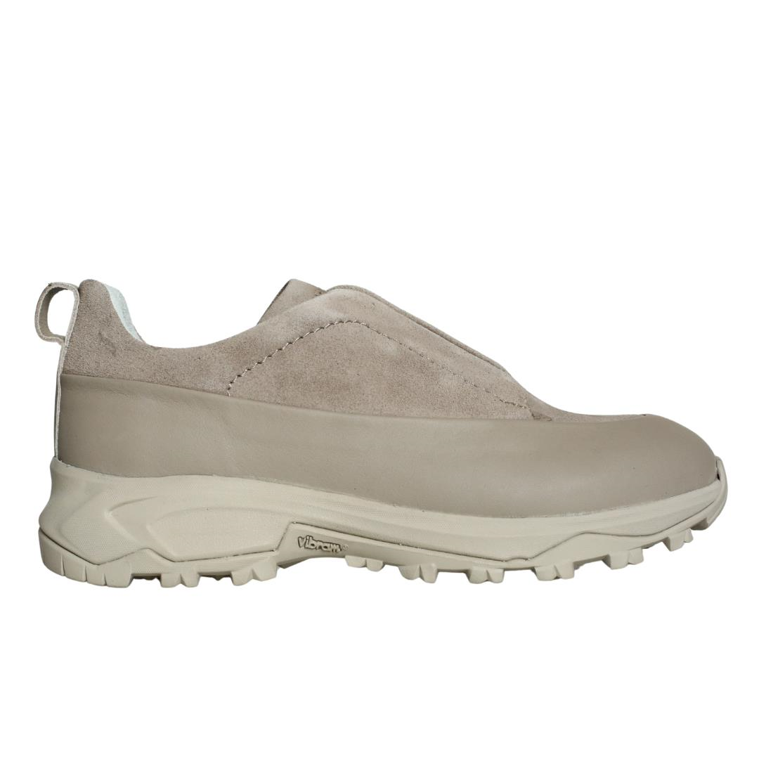 Bej Deri Kadın Sneaker