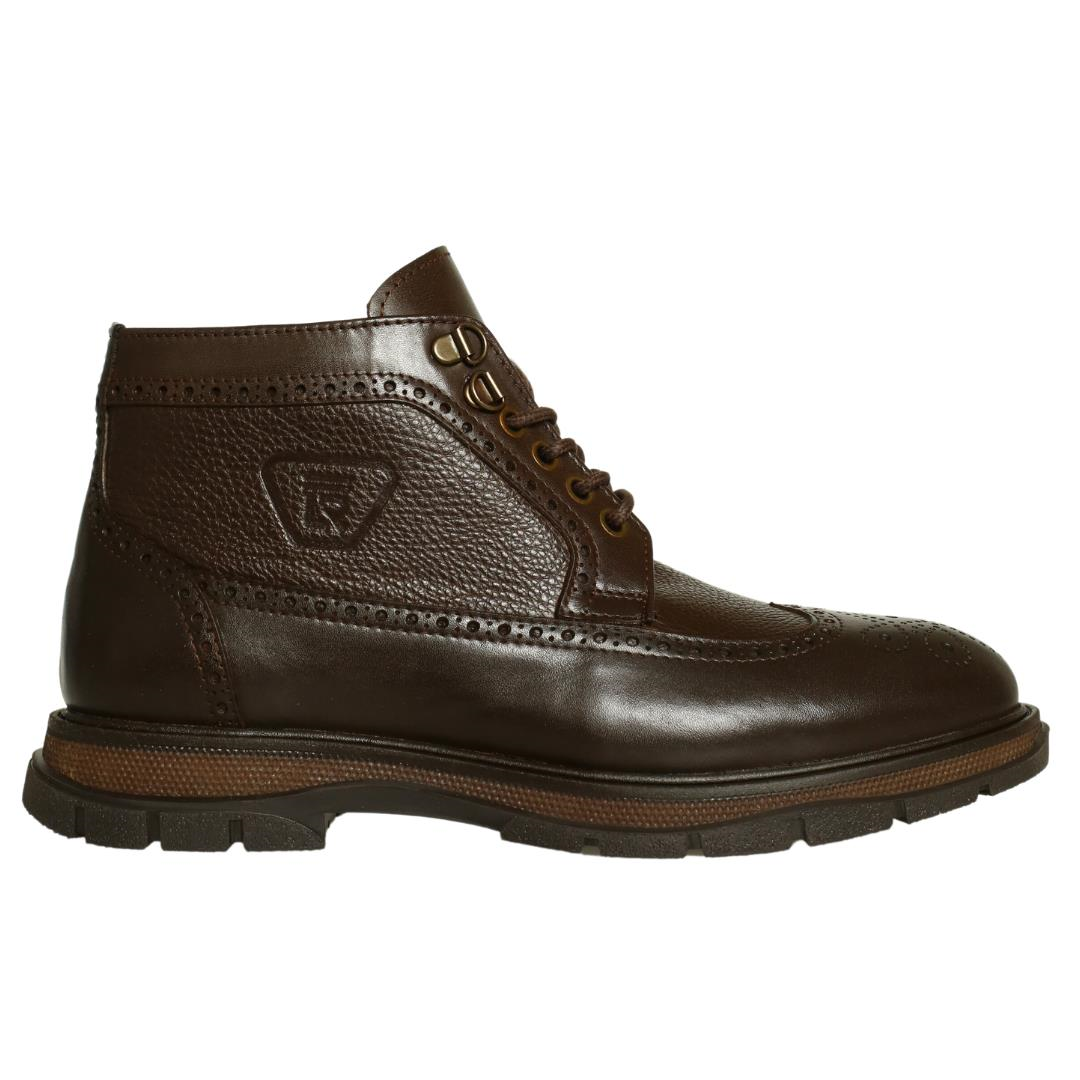 Kahve Deri Erkek Bot