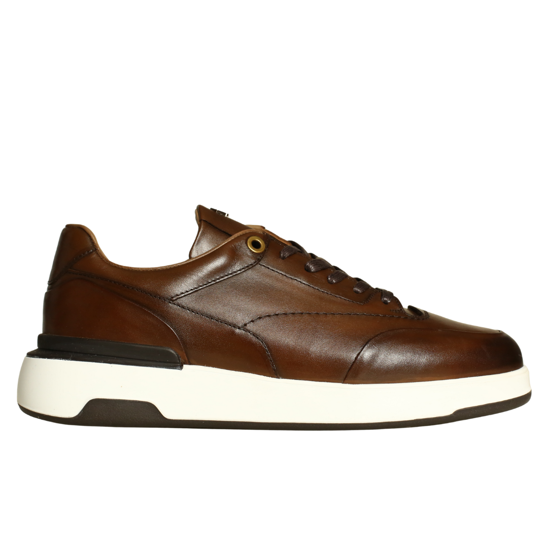 Kahve Deri Erkek Sneaker