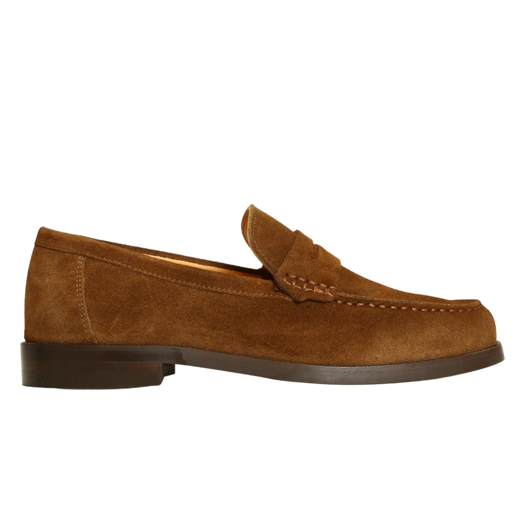 Kahve Süet Kadın Loafer