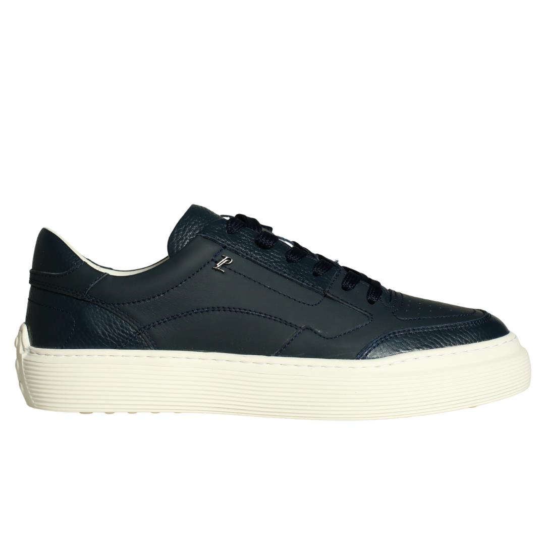 Mavi Deri Erkek Sneaker