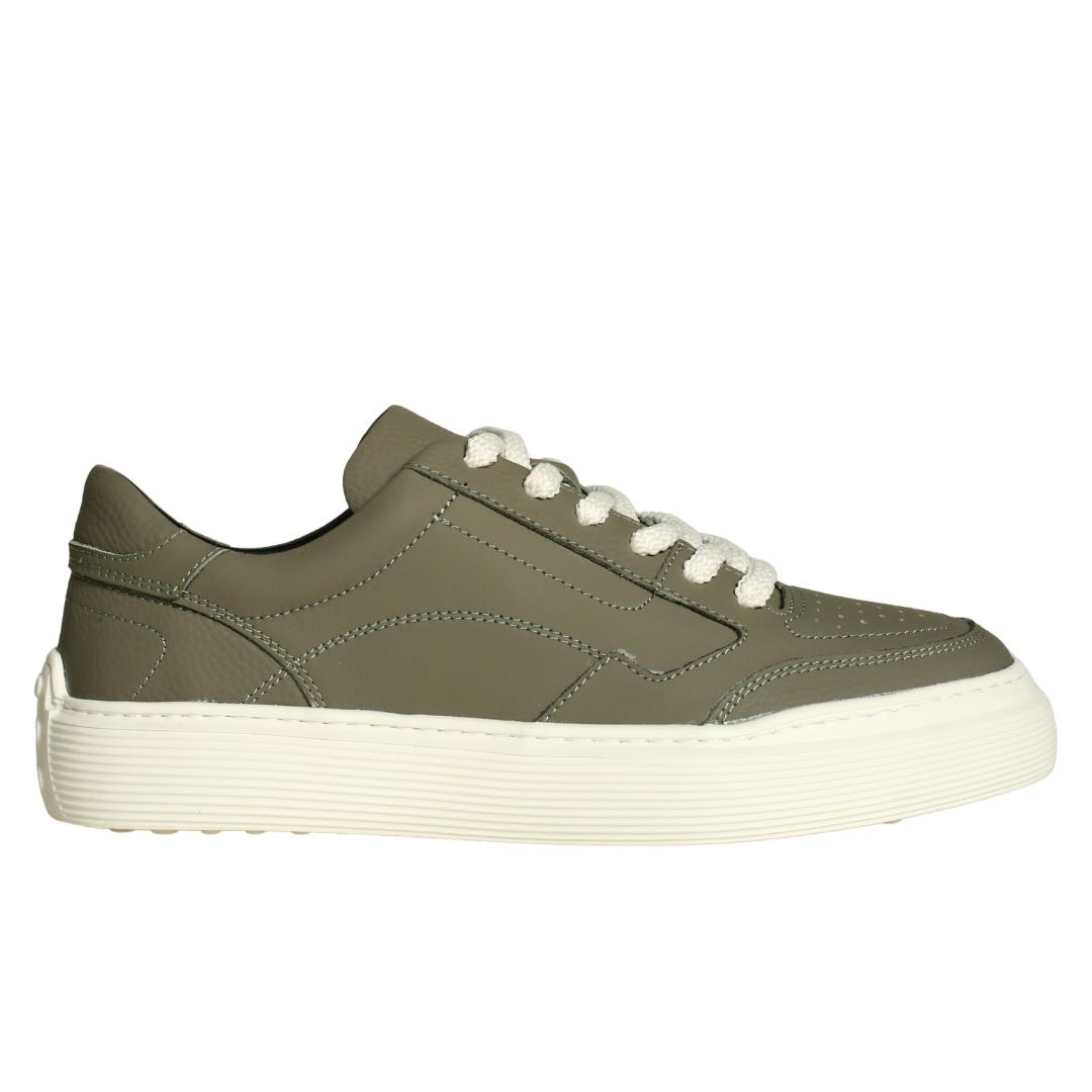 Mint Yeşili Deri Erkek Sneaker