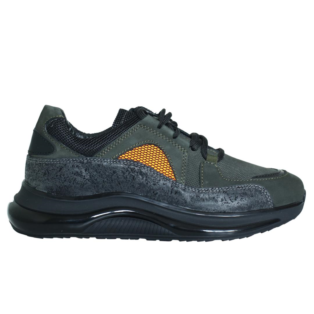 Multi Yeşil Deri Erkek Sneaker