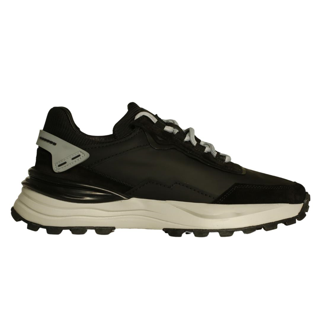 Siyah Erkek Bağcıklı Sneaker