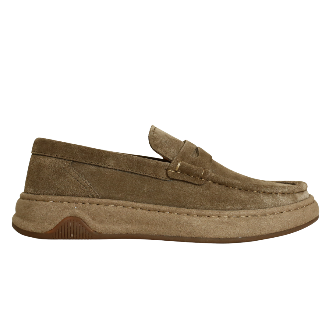 Vizon Süet Erkek Loafer