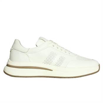 Beyaz Deri Erkek Sneaker