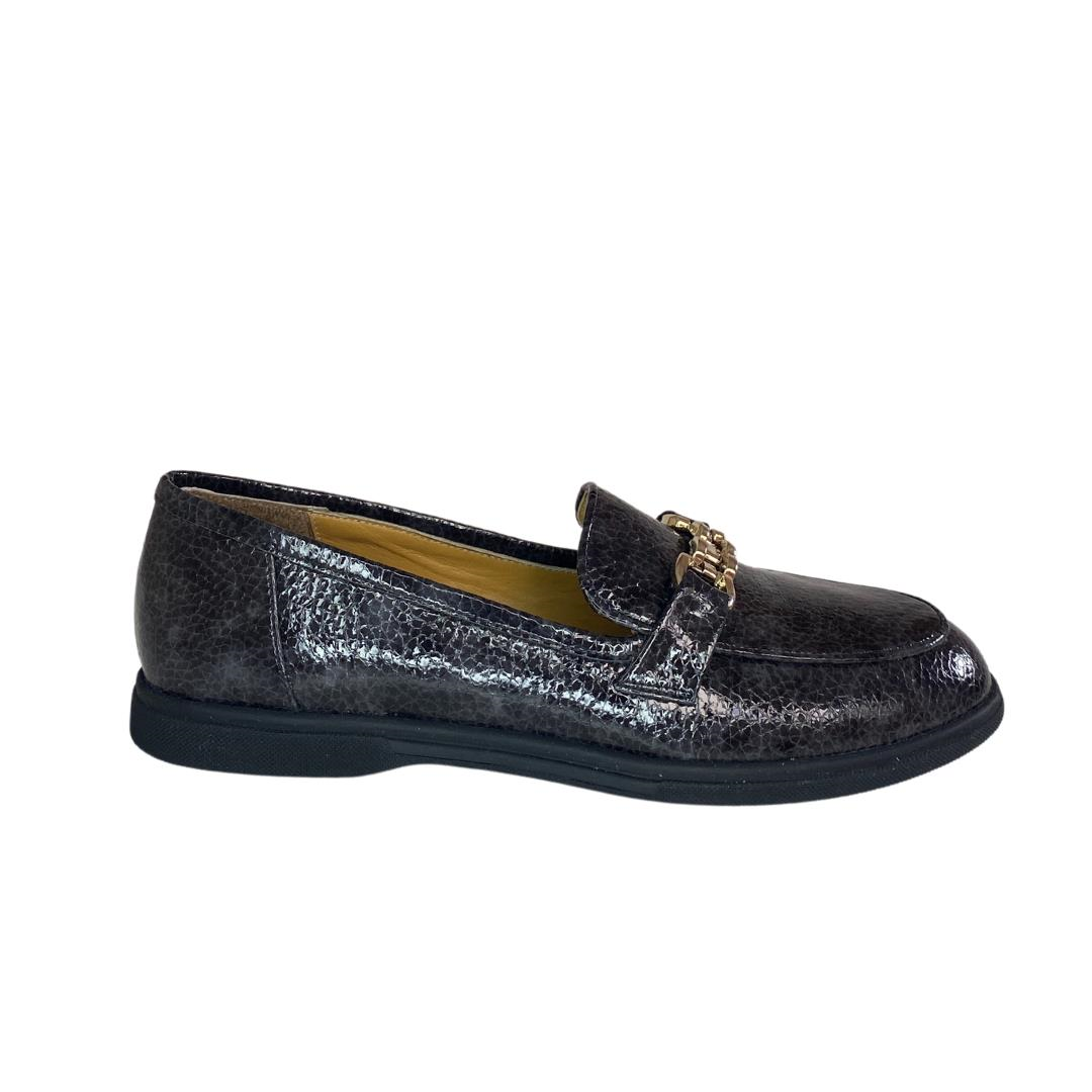 Antrasit Kadın Loafer Ayakkabı