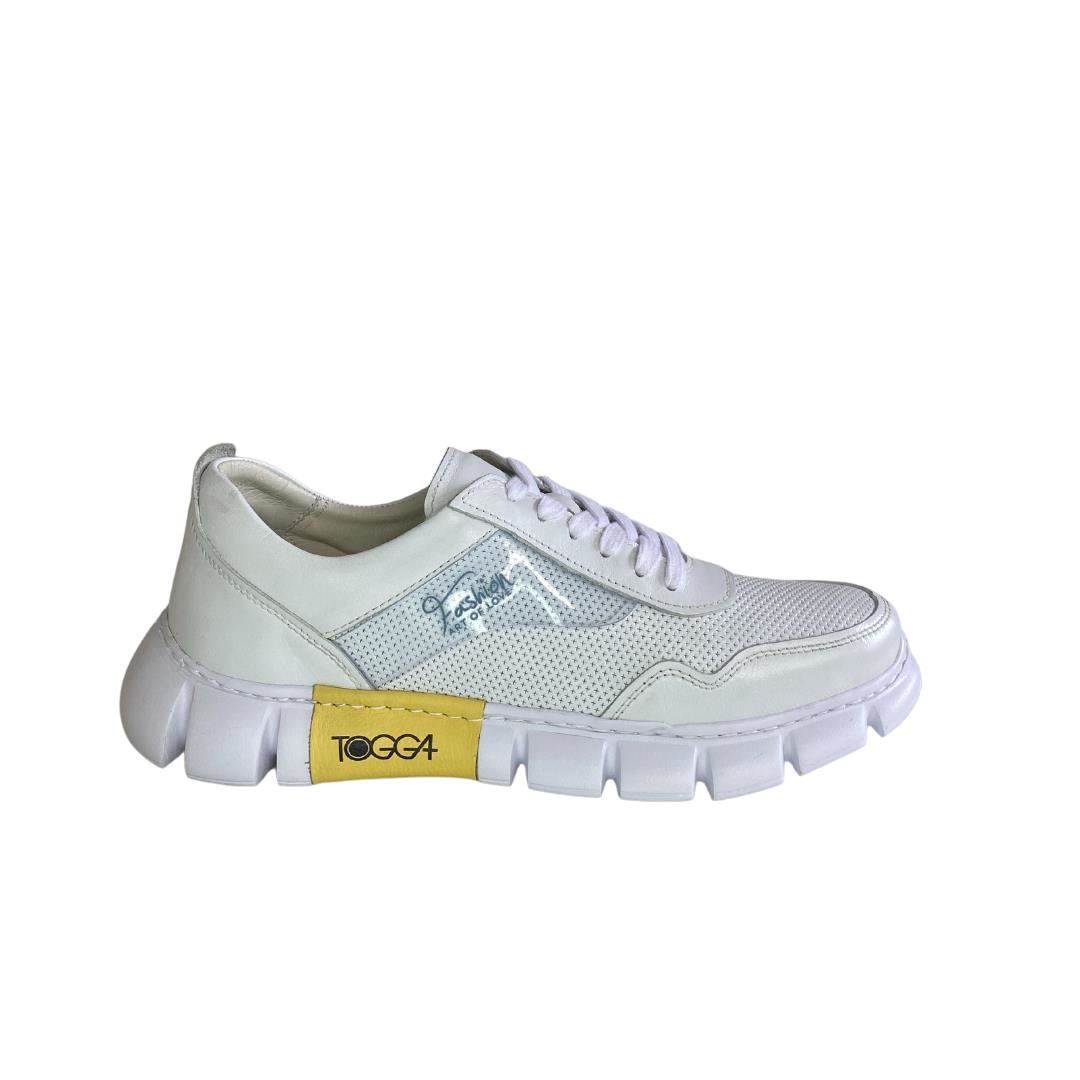 Beyaz Erkek Sneaker Ayakkabı