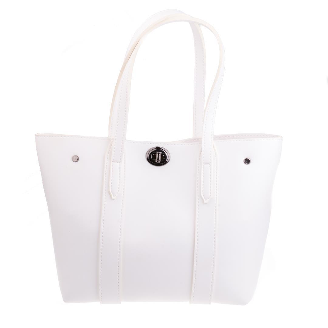 Beyaz Kadın Çapraz Çanta