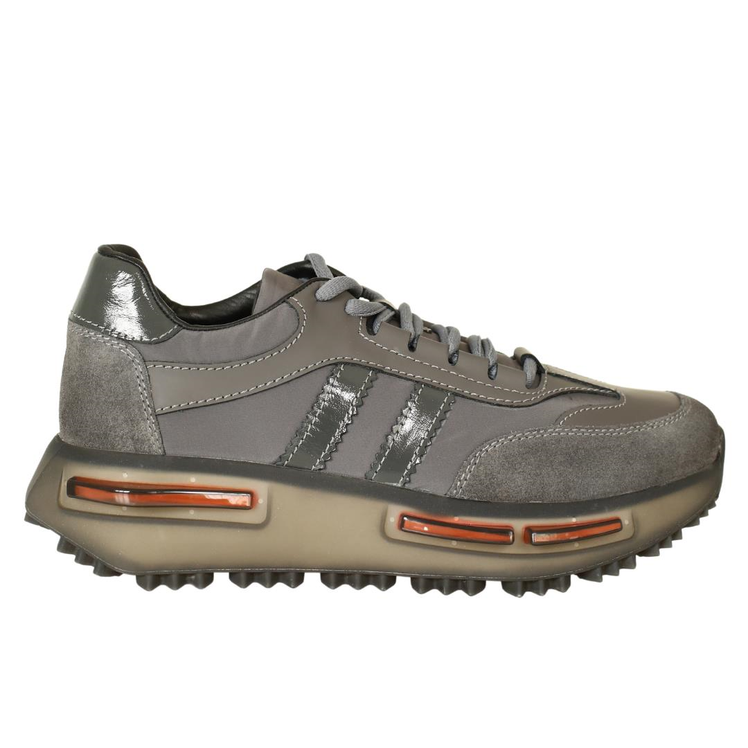 Füme Deri Erkek Sneaker