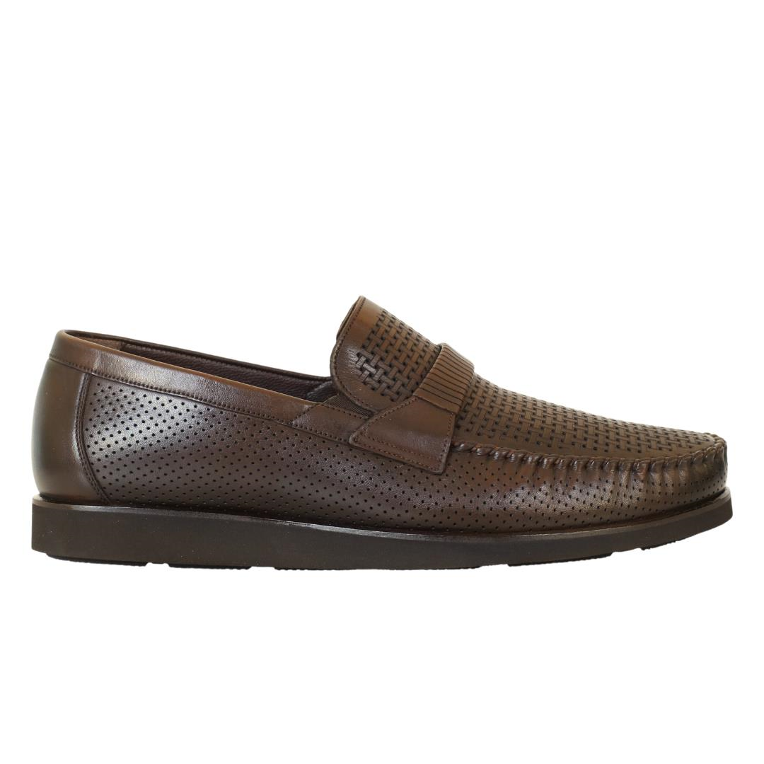 Kahve Deri Erkek Loafer Ayakkabı