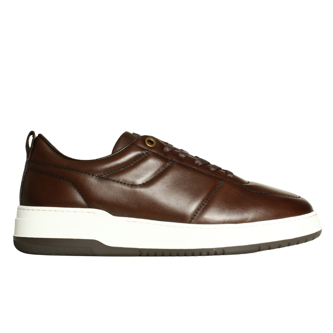 Kahve Deri Erkek Sneaker