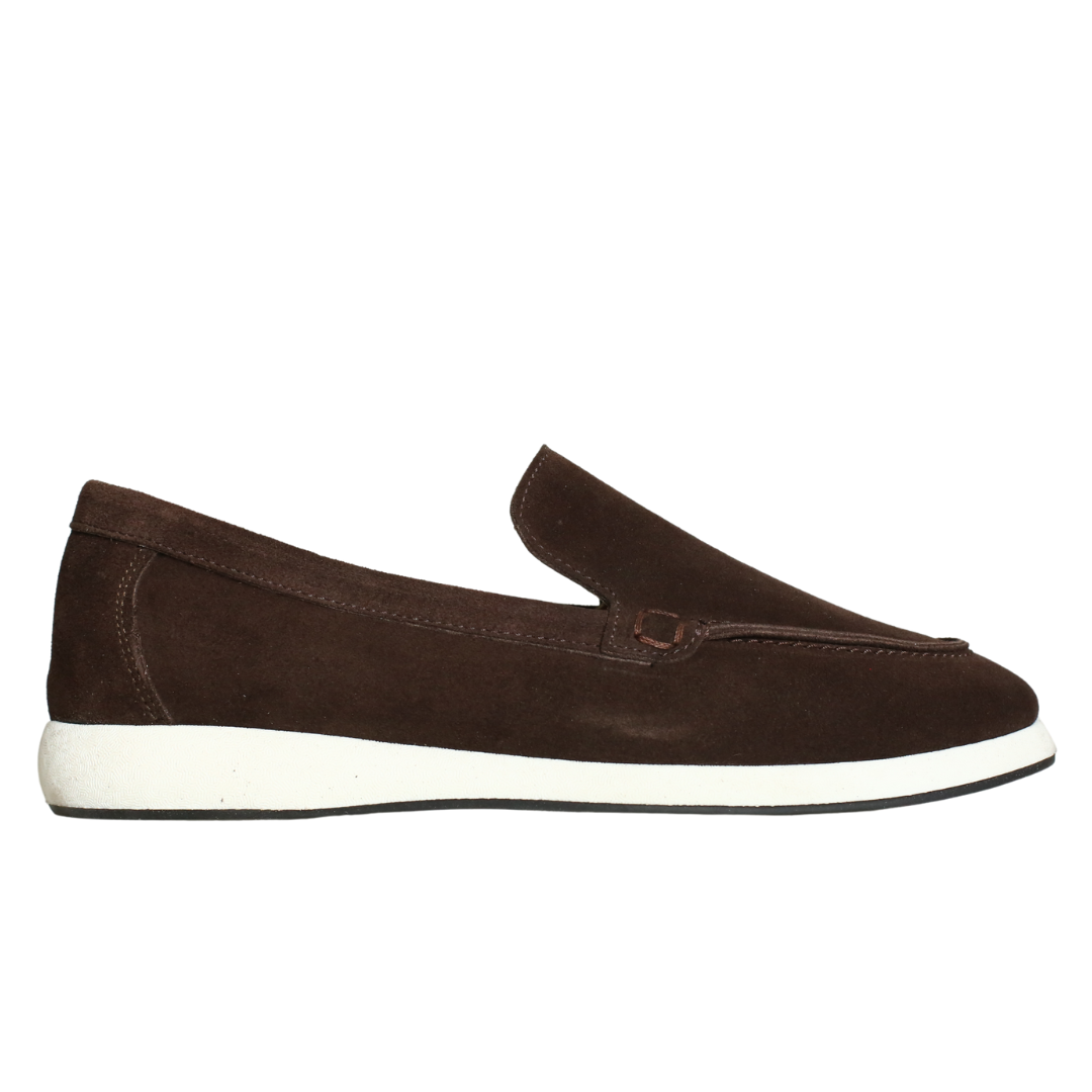 Kahve Süet Kadın Loafer