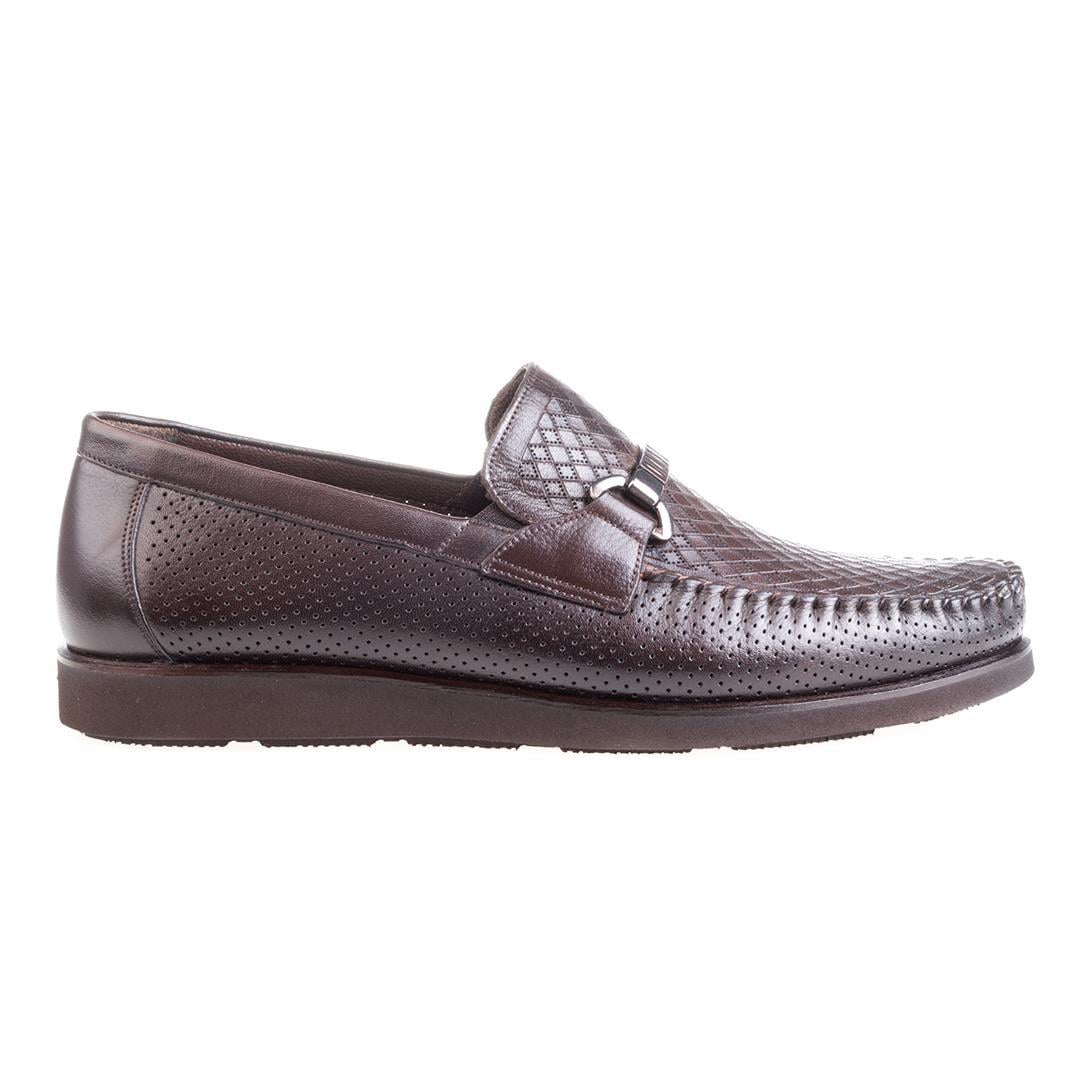 Kahve Toka Detaylı Erkek Loafer Ayakkabı
