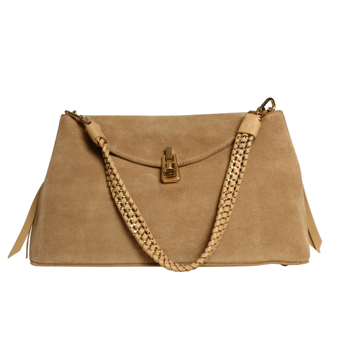 Kum Süet Kadın El Çanta