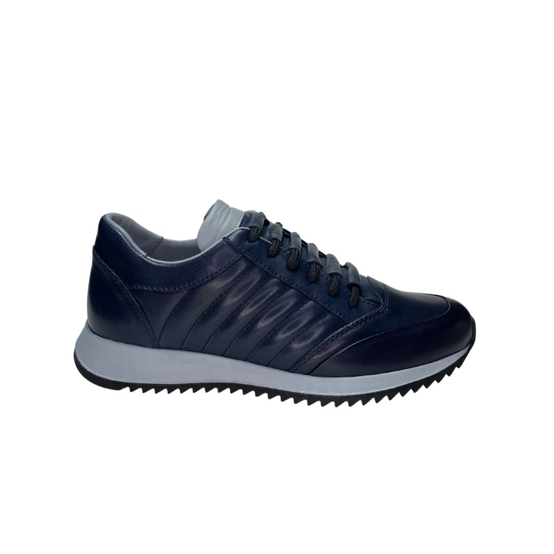 Lacivert Bağcıklı Erkek Sneaker Ayakkabı