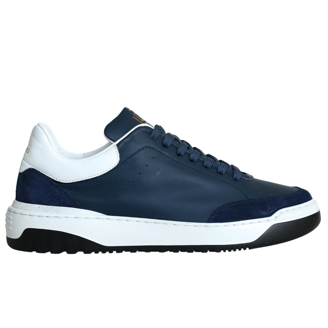 Lacivert Erkek Bağcık Detaylı Sneaker
