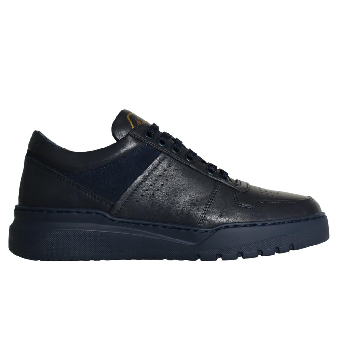 Lacivert Erkek Bağcıklı Sneaker