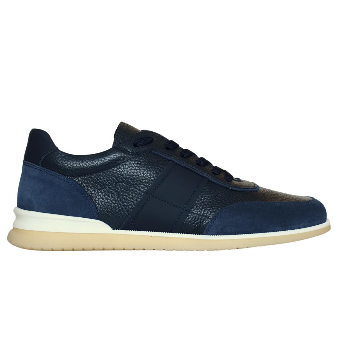 Lacivert Erkek Bağcıklı Sneaker