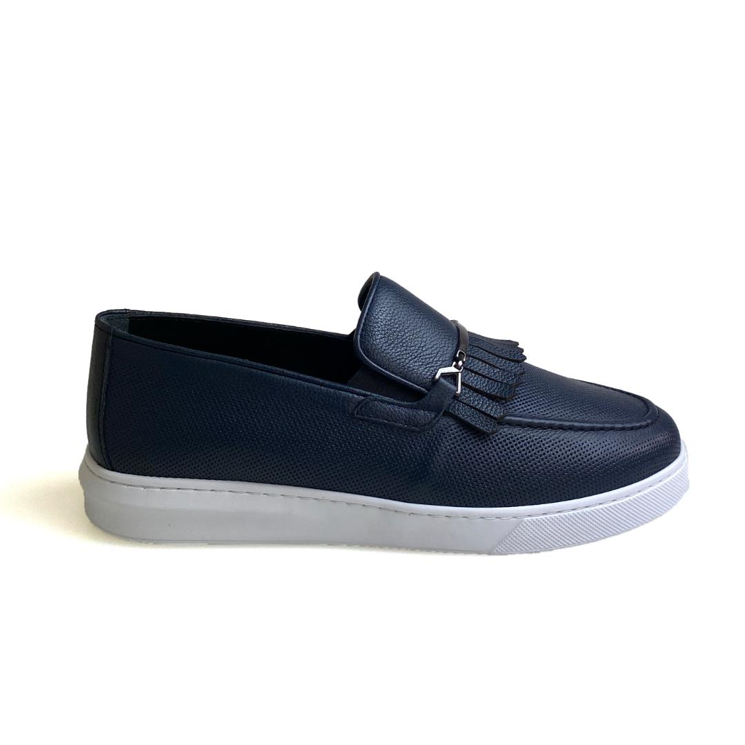 Lacivert Erkek Loafer Ayakkabı