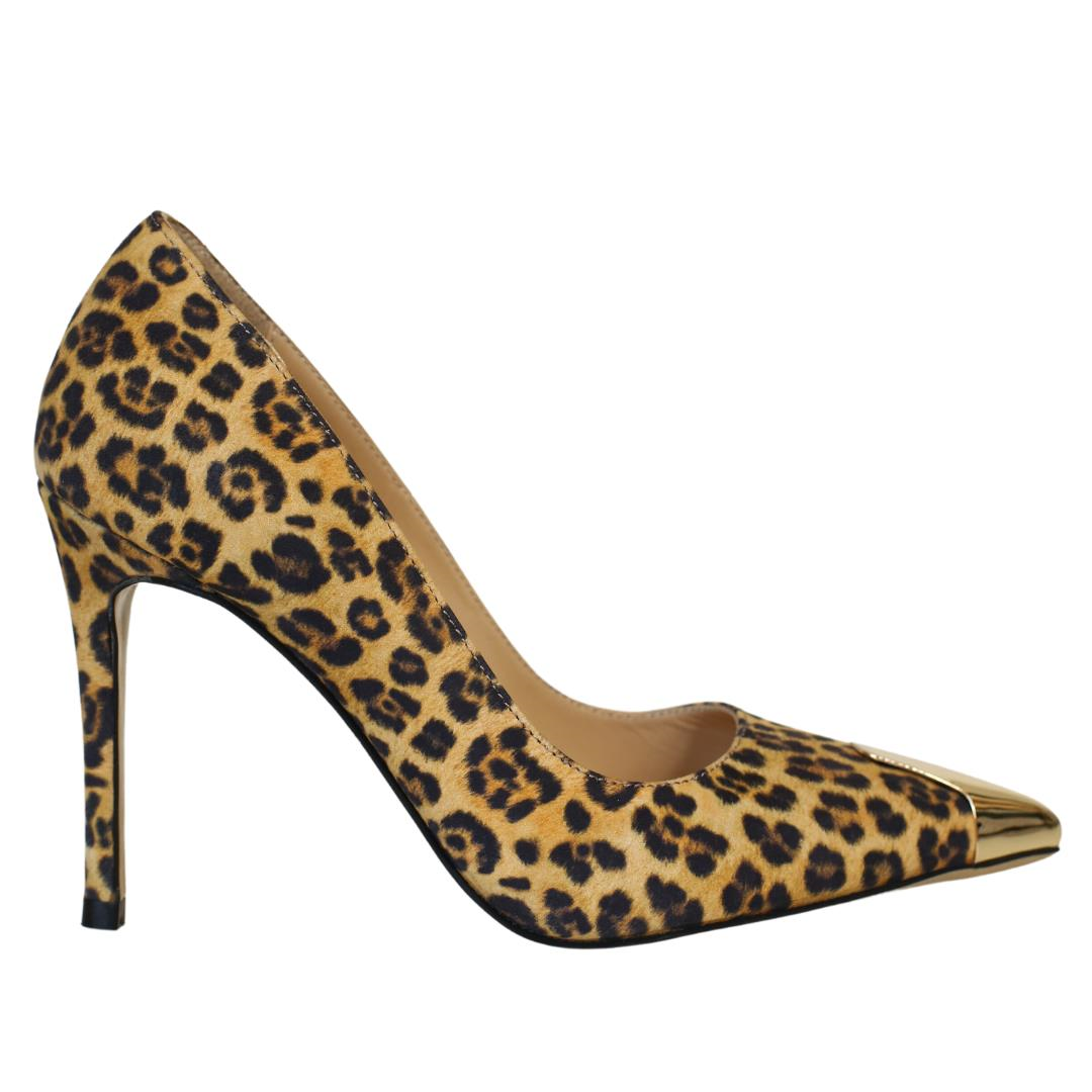 Leopar Deri Kadın Stiletto