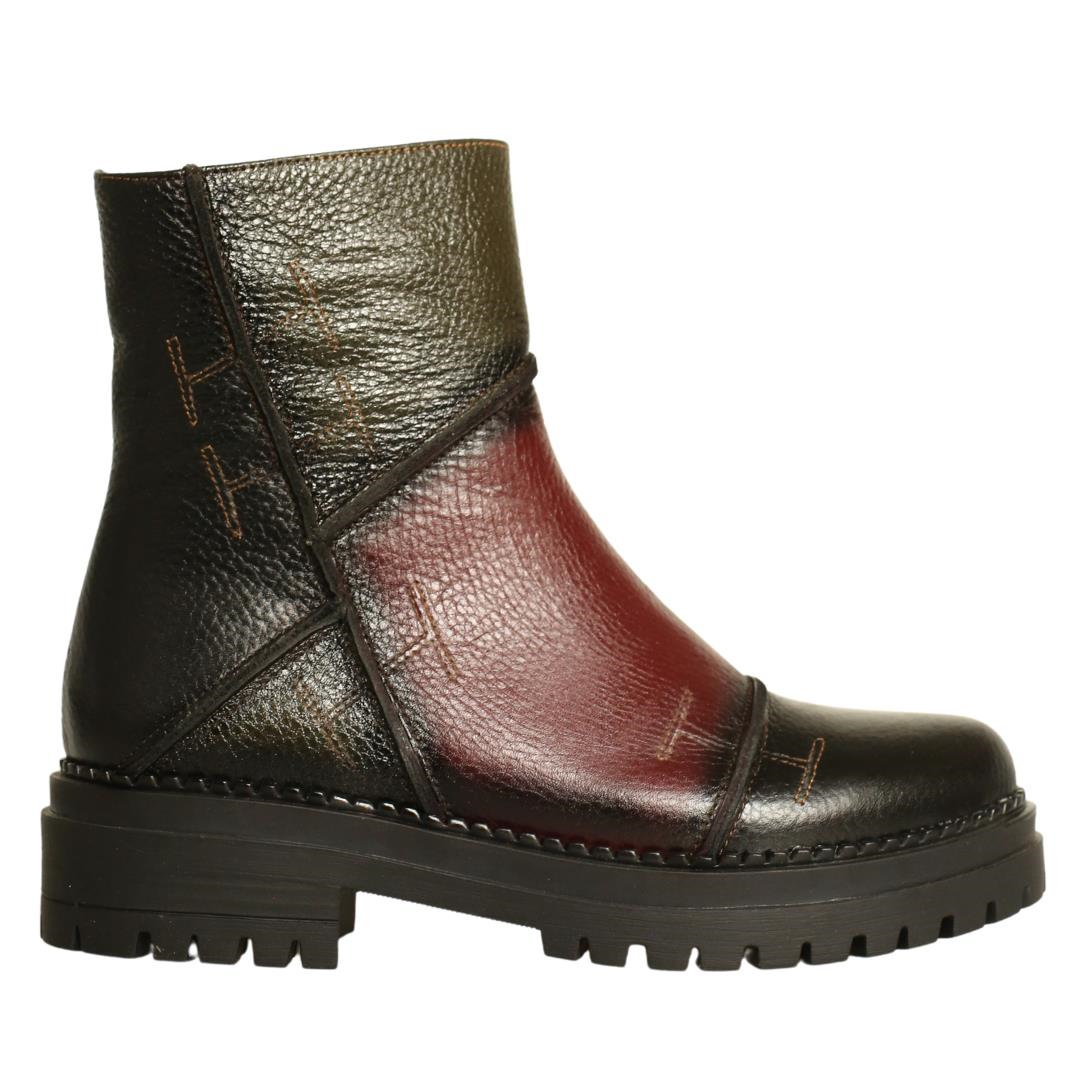 Multi Siyah Kadın Günlük Fermuarlı Bot