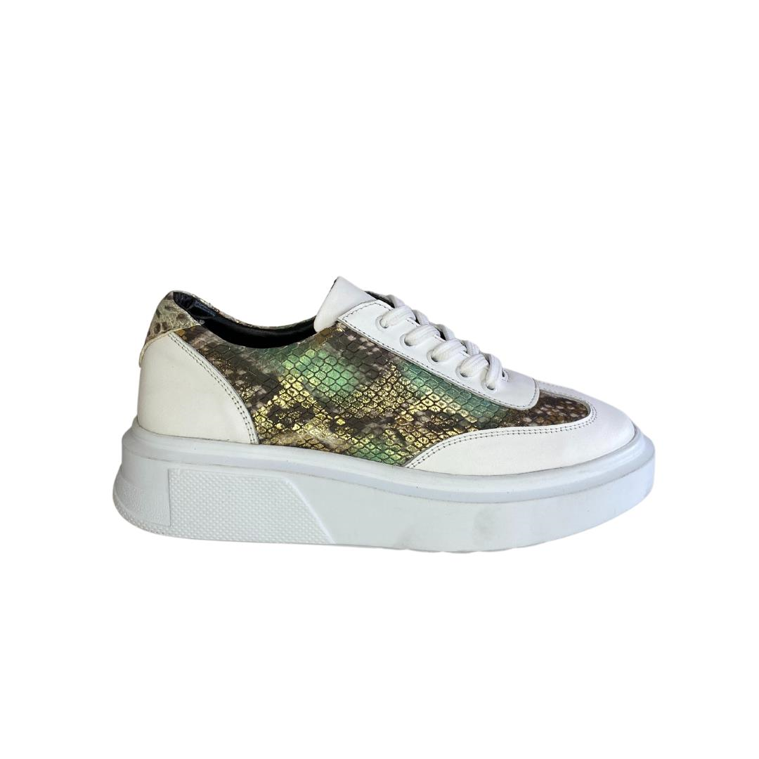 Multi Yeşil Kadın Sneaker Ayakkabı