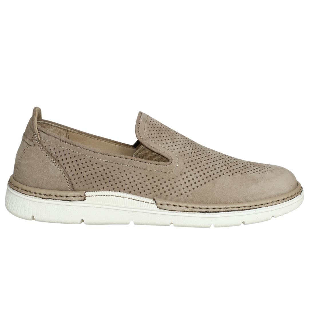 Nubuk Vizon Deri Erkek Loafer