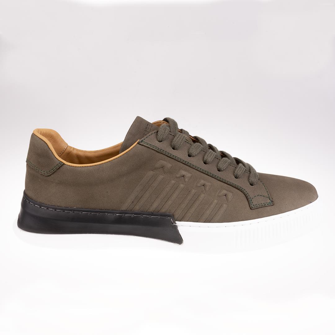 Nubuk Yeşil Erkek Sneaker Spor Ayakkabı