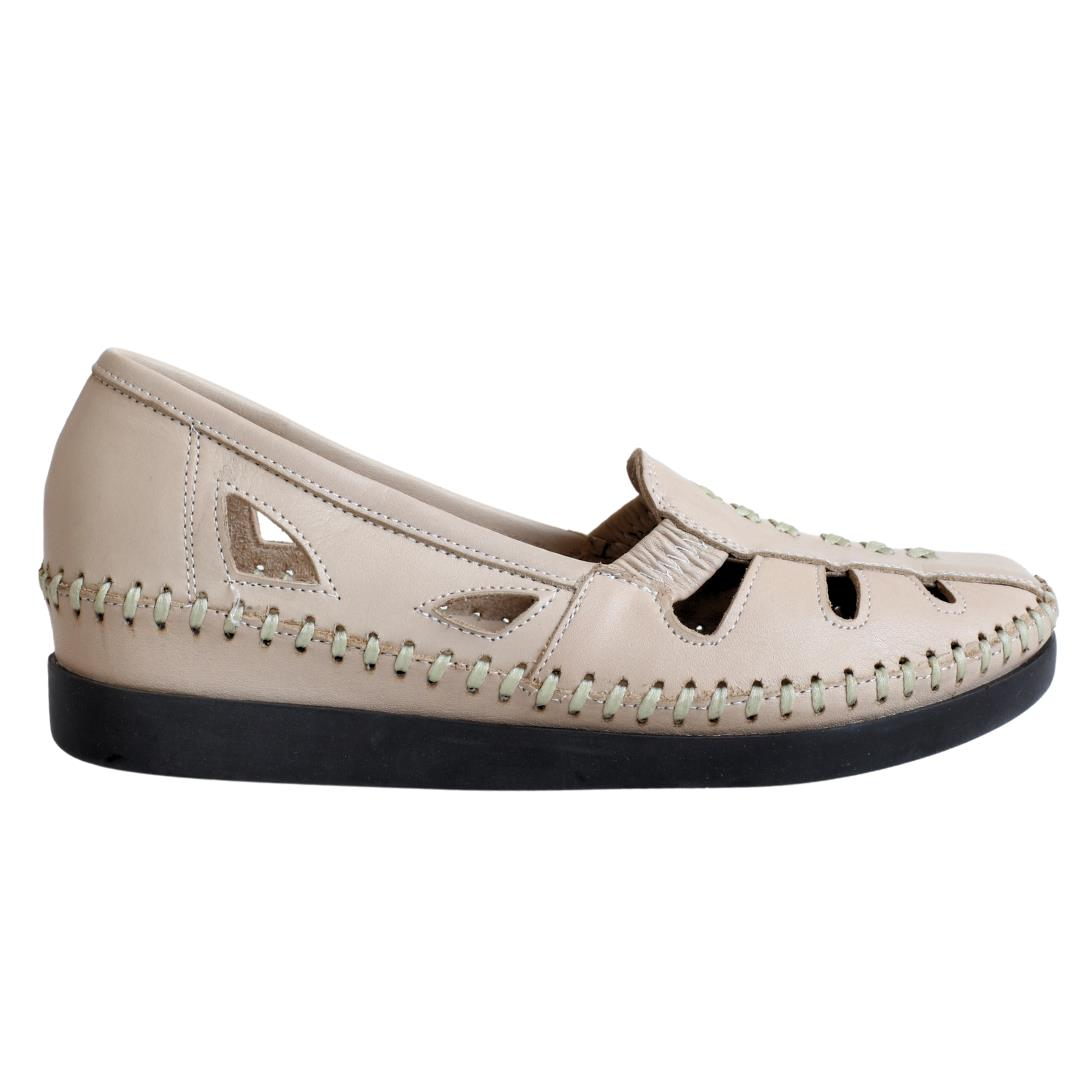 Nude Kadın Dolgu Topuk Ayakkabı