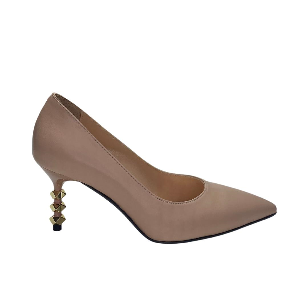 Nude Kadın Stiletto Ayakkabı