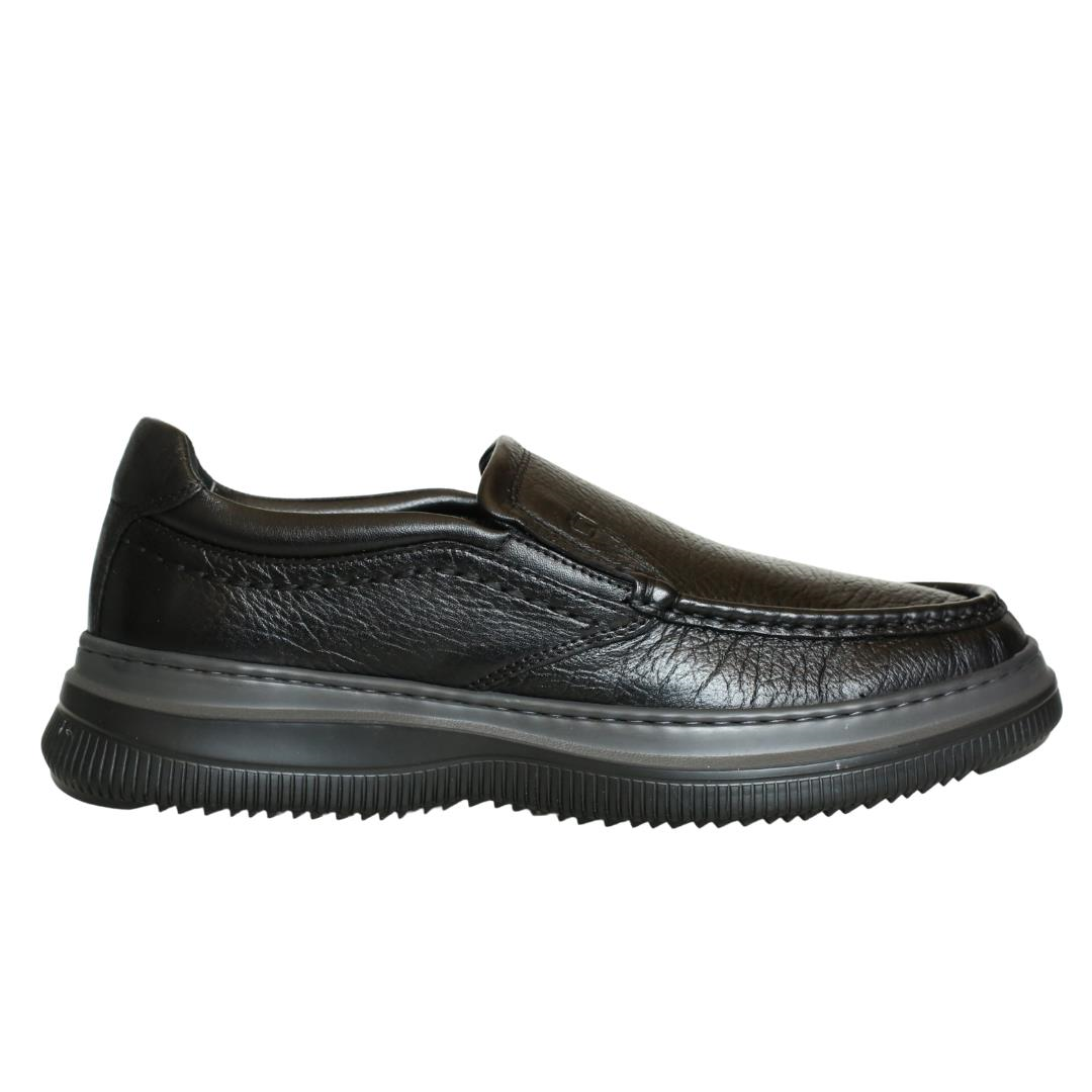 Siyah Deri Erkek Loafer