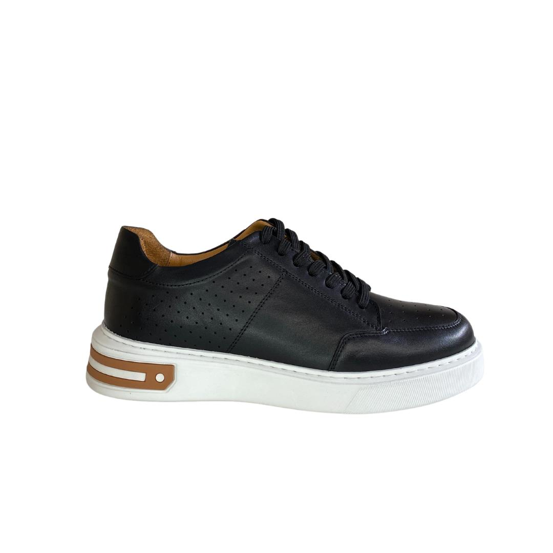 Siyah Erkek Sneaker Spor Ayakkabı