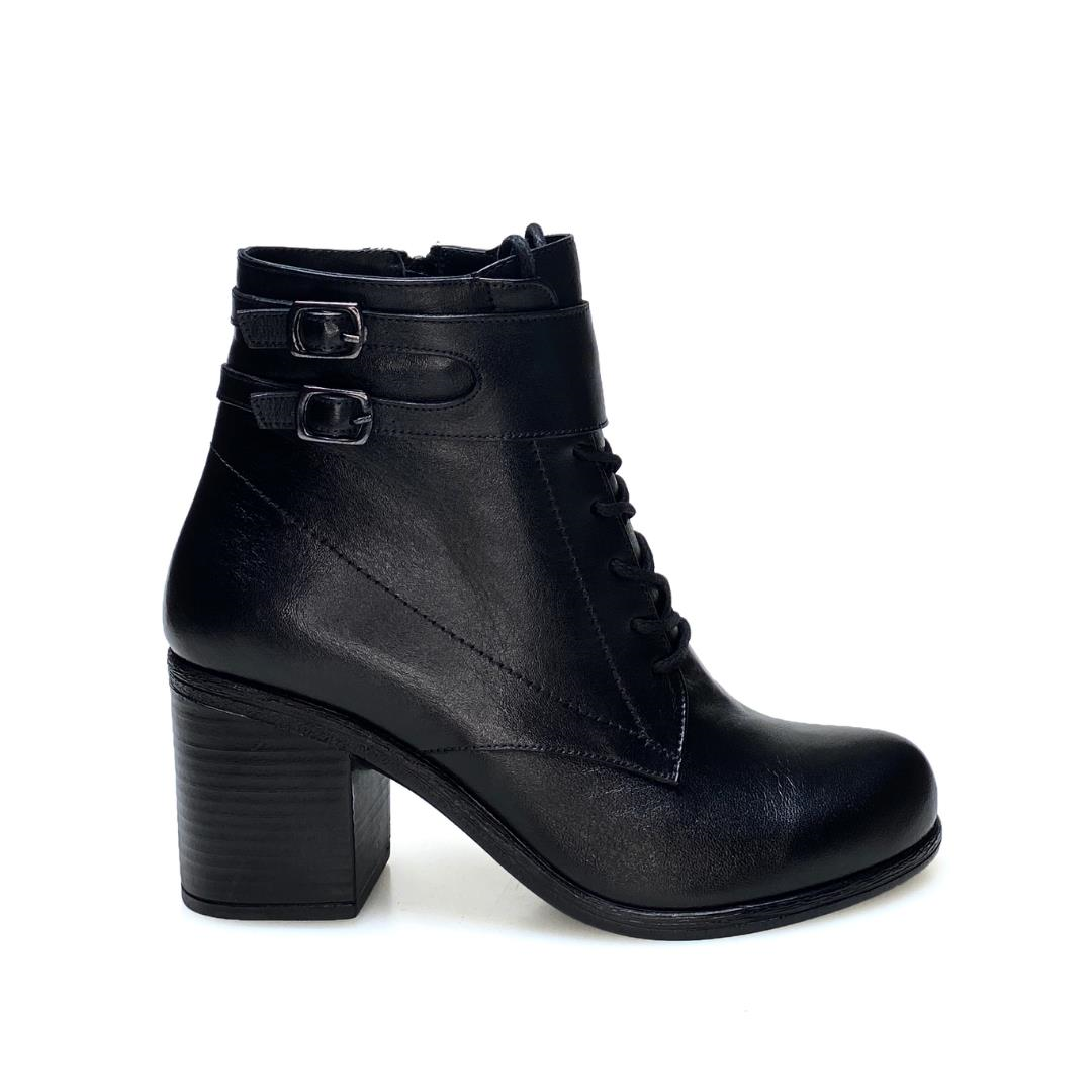 Siyah Kadın Topuklu Bot