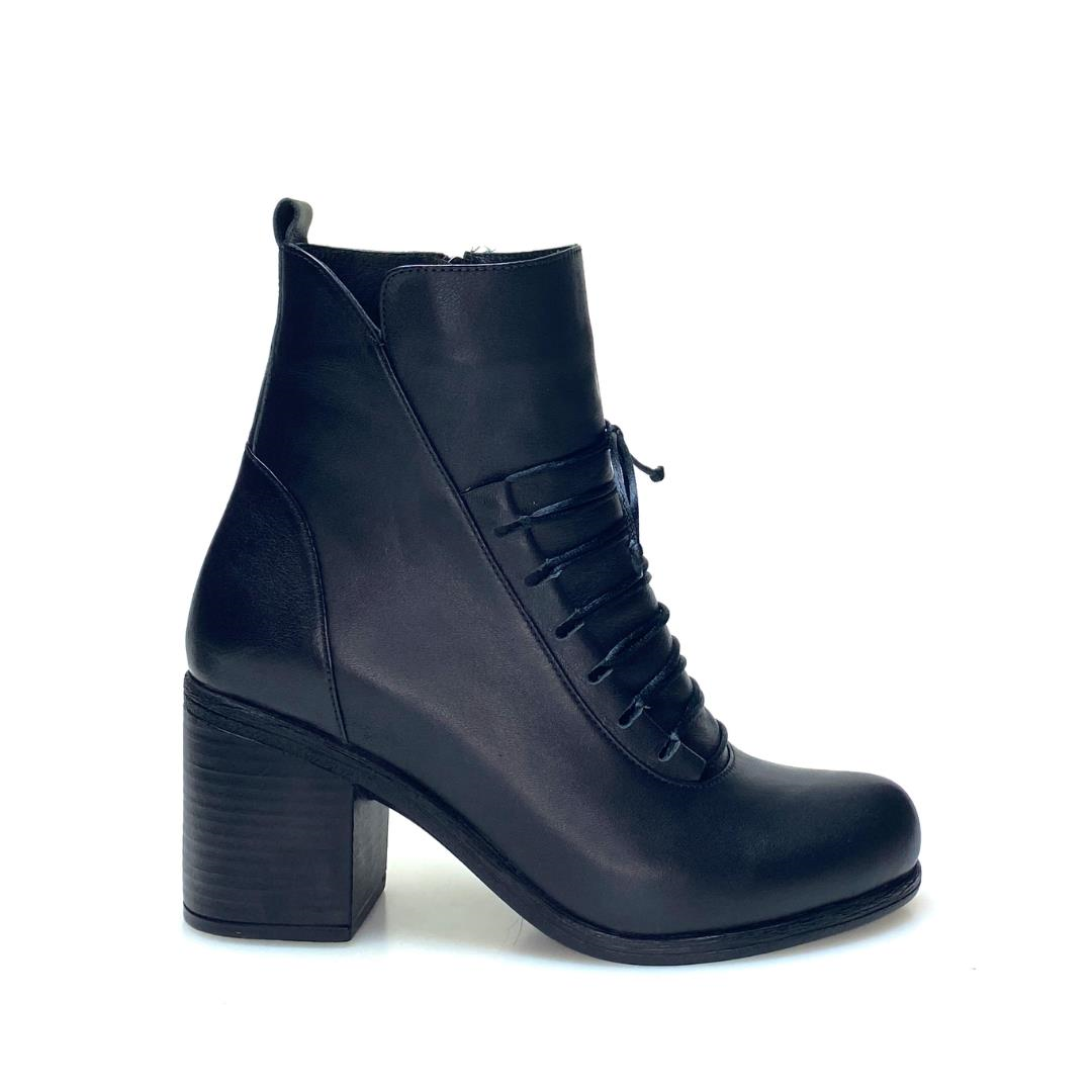 Siyah Kadın Topuklu Bot