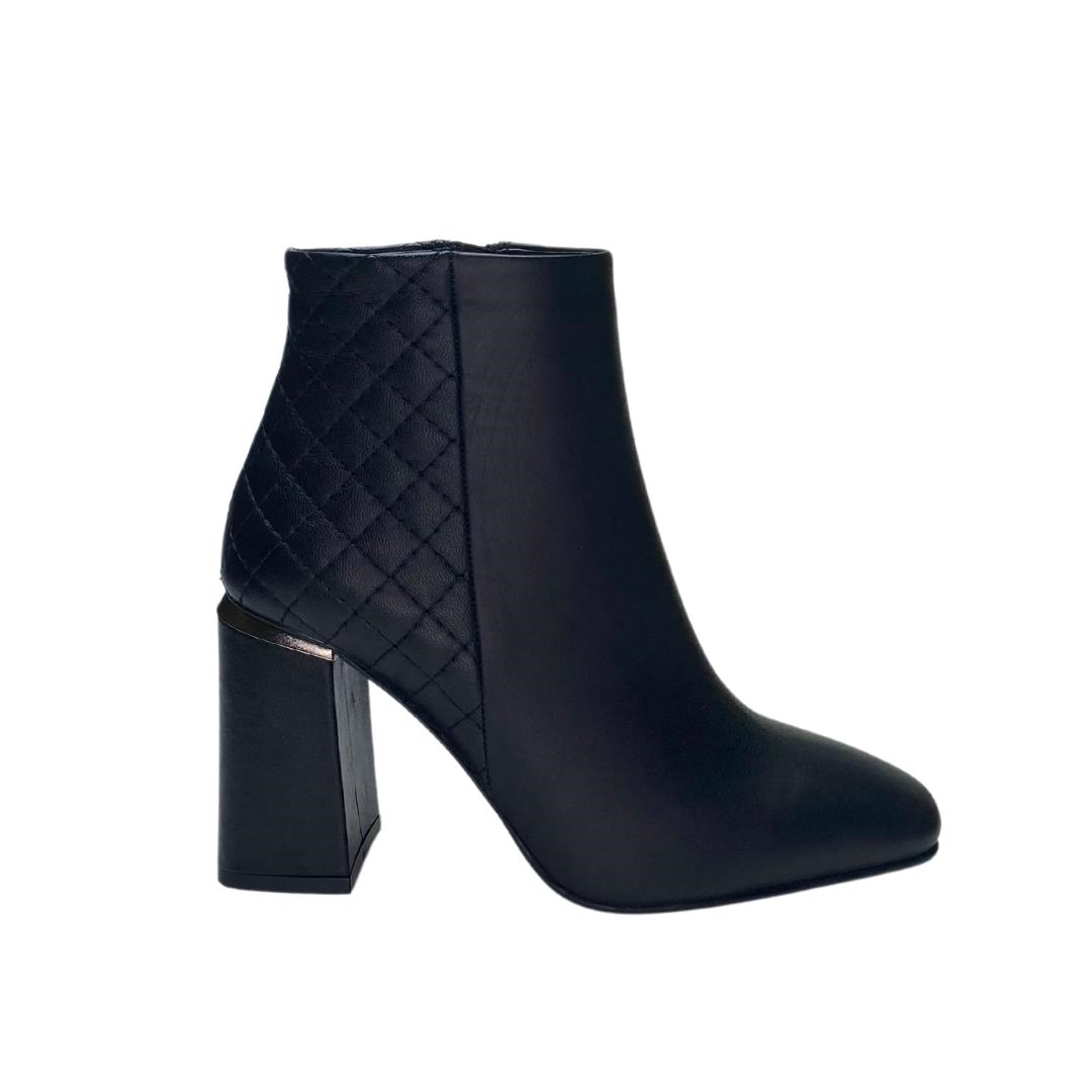 Siyah Kadın Topuklu Bot