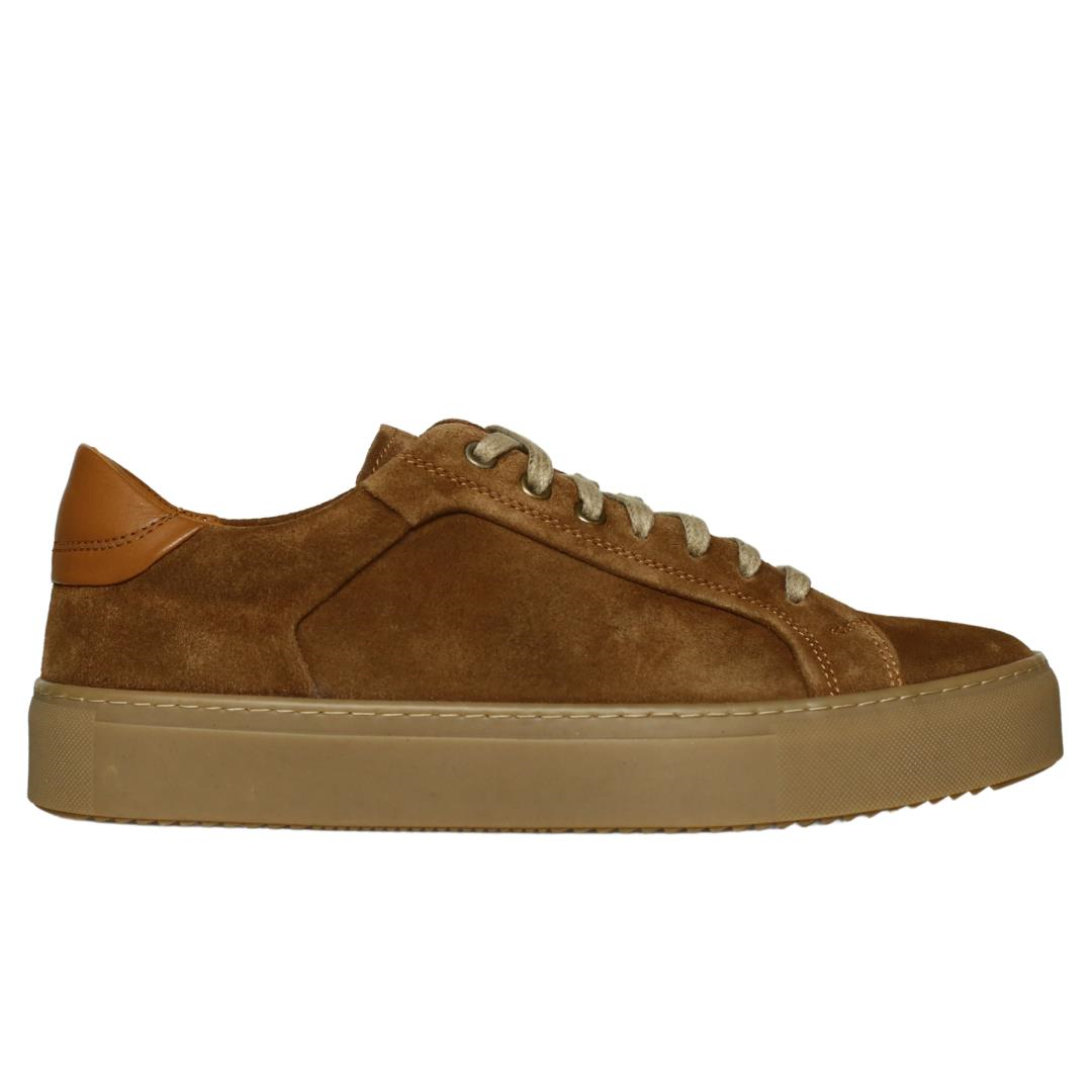 Süet Camel Erkek Bağcıklı Sneaker