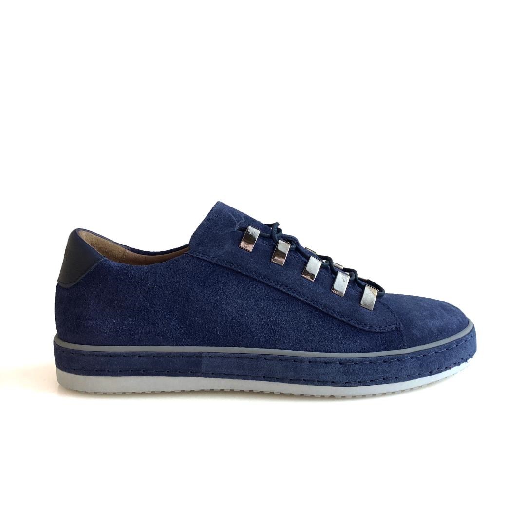 Süet Lacivert Erkek Sneaker