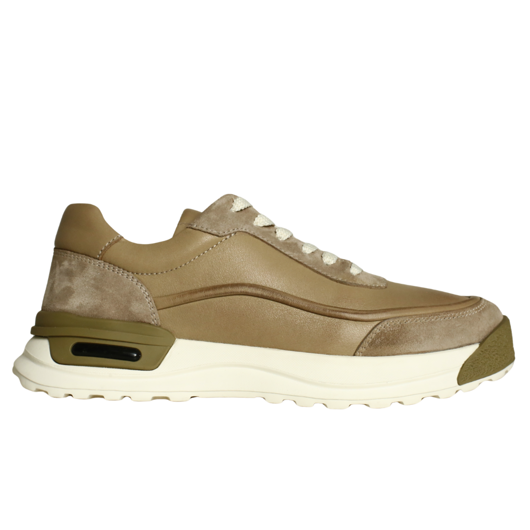 Vizon Deri Erkek Sneaker