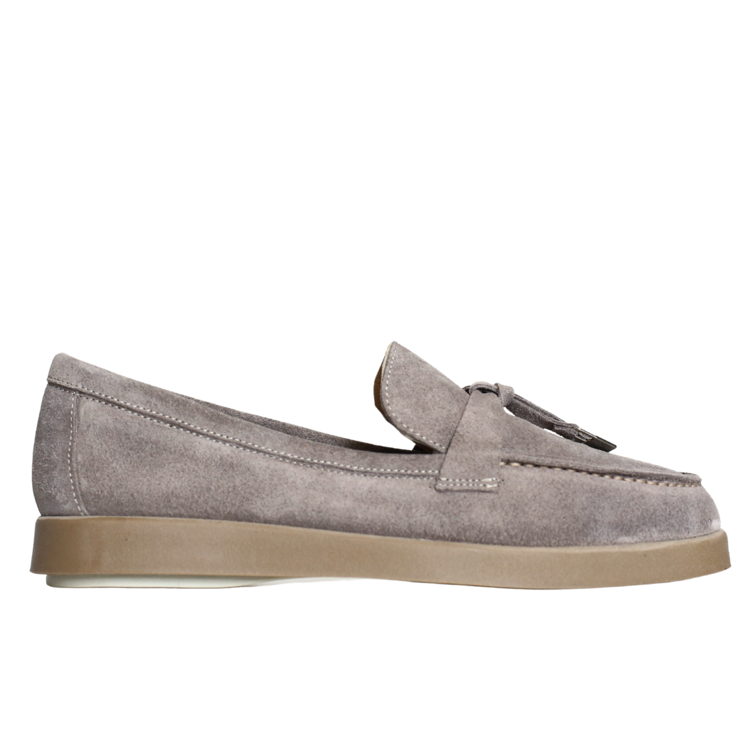 Vizon Süet Kadın Loafer