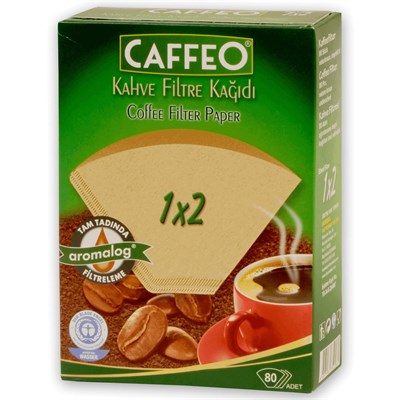 Caffeo 1x2 / 80 adet Filtre kağıdı