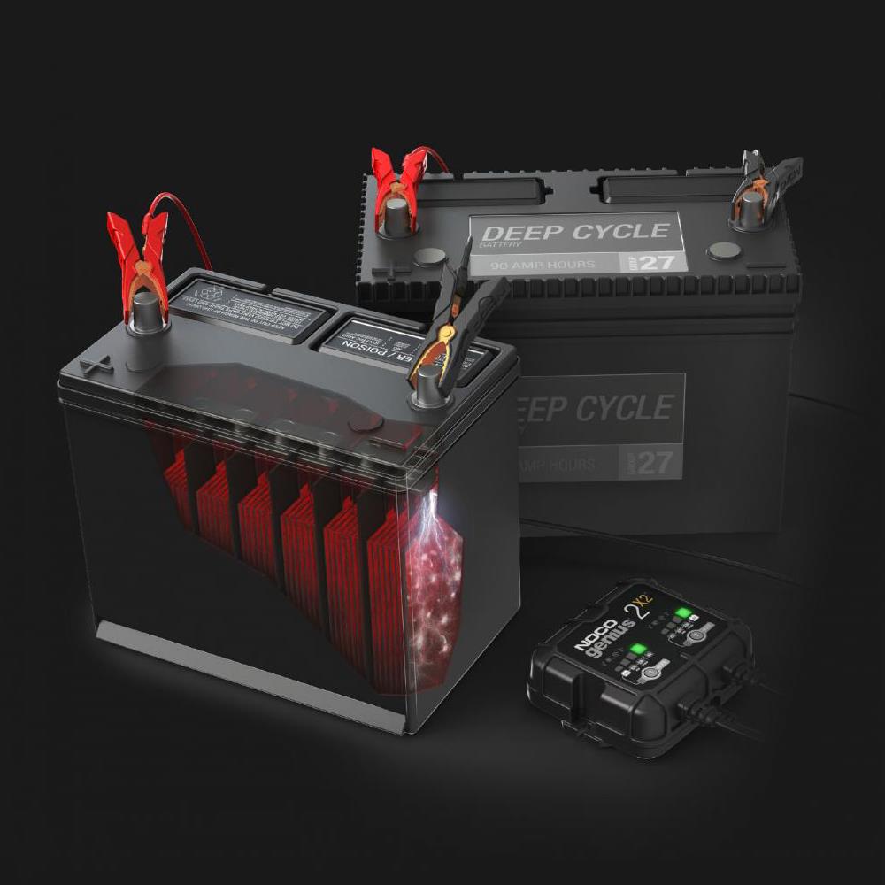 NOCO 6V/12V 2 Lİ 2 AMPER AKÜ ŞARJ CİHAZI