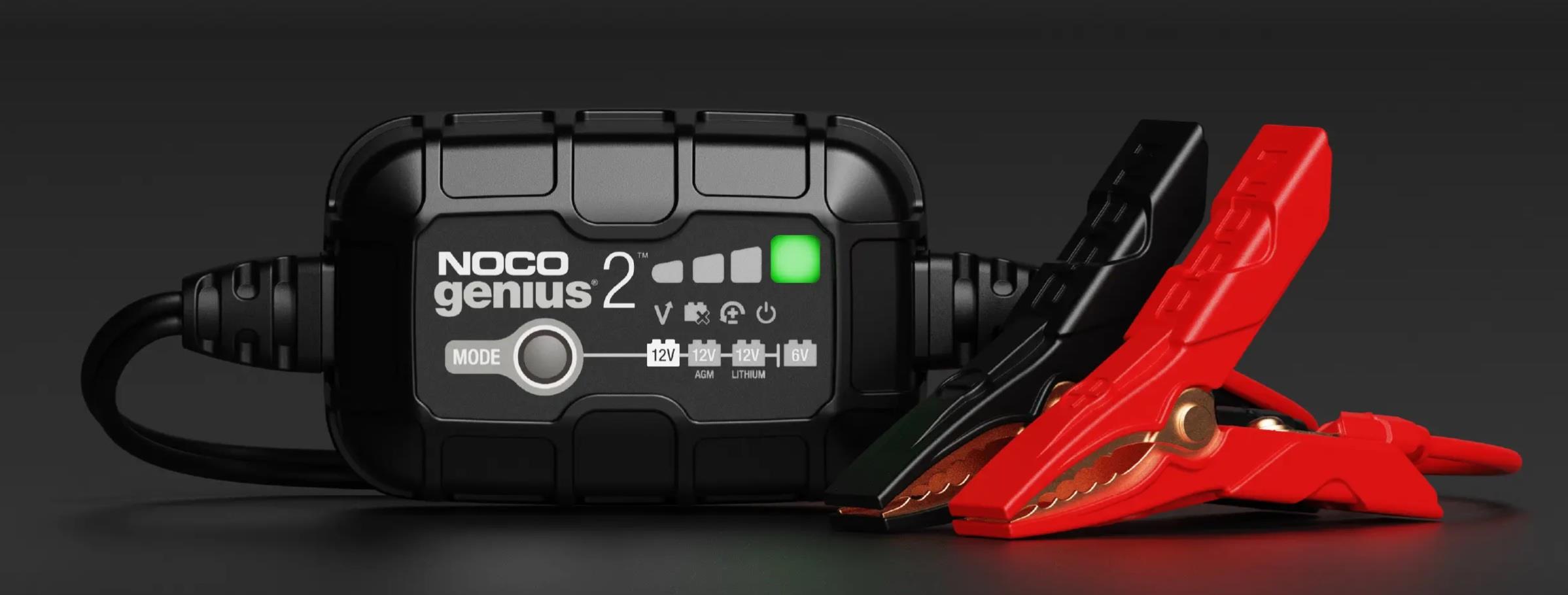 NOCO 6V/12V TEKLİ 2 AMPER AKÜ ŞARJ CİHAZI